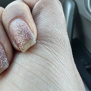 Shiny Nails - This is a combo of poor quality product + mediocre skills + poor service. - Nail Salons Near Me - Brentwood, California Shiny Nails - This is a combo of poor quality product + mediocre skills + poor service. - Nail Salons Near Me - Brentwood, California