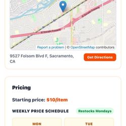 Pricing structure