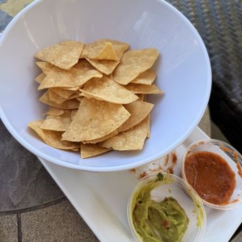 Glen Ivy Hot Springs - Half eaten chips and guac - Hot Springs Near Me - Temescal Valley, California