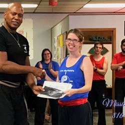 Lee's Chinese Martial Arts Federation - Black Belt award