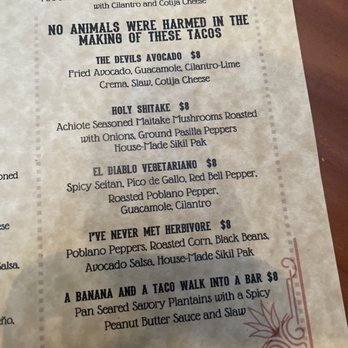 Sacred Taco - Vegetarian menu - Tacos Near Me - San Francisco, California Sacred Taco - Vegetarian menu - Tacos Near Me - San Francisco, California