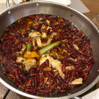 Tin House - Shui zhu yu, i.e. Boiled fish. With noodles hiding underneath. - Japanese Near Me - Rome, RM Tin House - Shui zhu yu, i.e. Boiled fish. With noodles hiding underneath. - Japanese Near Me - Rome, RM
