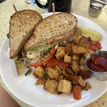 Breakfast Club - Veggie sandwich was huge and loved the breakfast potatoes - Breakfast & Brunch Near Me - Phoenix, Arizona