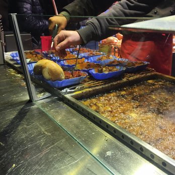 Nürnberger Christkindlesmarkt - meat and onion kebab with curry and saffron powder and ketchup. SO GOOD! - Christmas Markets Near Me - Nuremberg, BY Nürnberger Christkindlesmarkt - meat and onion kebab with curry and saffron powder and ketchup. SO GOOD! - Christmas Markets Near Me - Nuremberg, BY