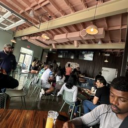 Inside the restaurant