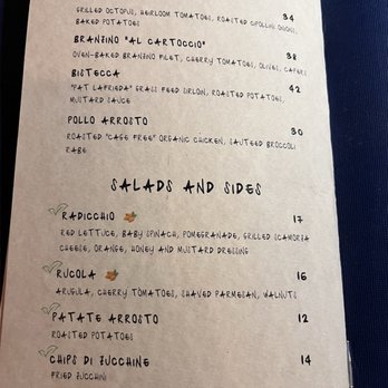 Misirizzi - menu - Italian Near Me - New York, New York Misirizzi - menu - Italian Near Me - New York, New York