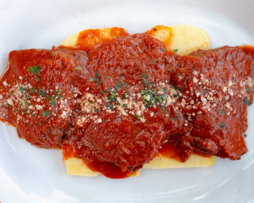 Photo of Parma Cucina Italiana - San Diego, CA, US. Brasato con Polenta