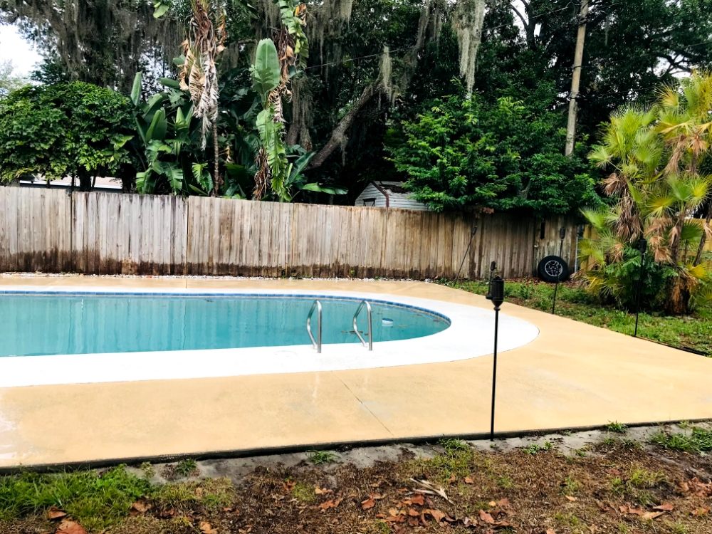 Slide of Sharpe's Pressure Washing Service