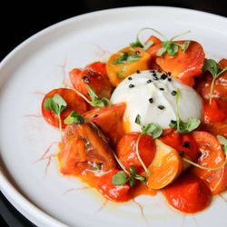 BOA Steakhouse - Burrata and Heirloom Tomatoes