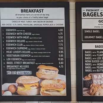 Bagel Street Cafe - Hot food, breakfast, and bagel menu (Nov 2022) - Bakeries Near Me - Sunnyvale, California Bagel Street Cafe - Hot food, breakfast, and bagel menu (Nov 2022) - Bakeries Near Me - Sunnyvale, California