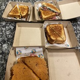 Grilled Cheese Sandwiches