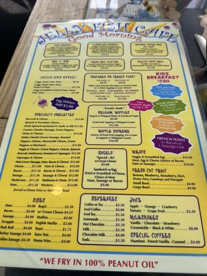 Menu photo 1 The Jellyfish Cafe Wildwood Crest, NJ Menu photo 1 The Jellyfish Cafe Wildwood Crest, NJ
