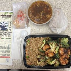 Oriental Express - S06. Shrimp with Cashew Nuts Lunch