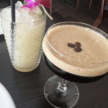 Uchiko Plano - island heat and espresso martini - Japanese Near Me - Plano, Texas