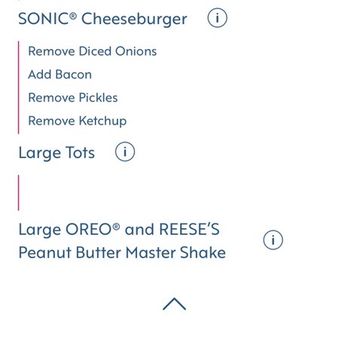 Sonic Drive-In - My order - Fast Food Near Me - READING, Pennsylvania