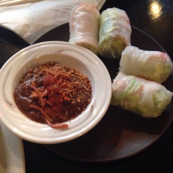SEA Restaurant - Appetizer: spring rolls and peanut sauce - Vietnamese Near Me - Rochester, New York SEA Restaurant - Appetizer: spring rolls and peanut sauce - Vietnamese Near Me - Rochester, New York