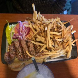 Stevo's - Steak sandwich with fries