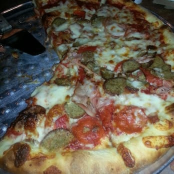Moon River Pizza - The "T REX" pizza!! Not my fav but my family loved it! I'm not a meat lovers person. I'm a fan of "The Special" and " The Pizza" - Pizza Near Me - Jacksonville, Florida Moon River Pizza - The "T REX" pizza!! Not my fav but my family loved it! I'm not a meat lovers person. I'm a fan of "The Special" and " The Pizza" - Pizza Near Me - Jacksonville, Florida