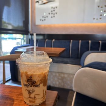 Sana'a Cafe - Biscoff Iced Latte - Cafes Near Me - Hayward, California Sana'a Cafe - Biscoff Iced Latte - Cafes Near Me - Hayward, California