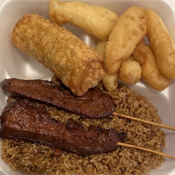 Wok-N-Roll - Dinner:D egg roll, beef teriyaki and chicken fingers - Chinese Near Me - South Yarmouth, Massachusetts Wok-N-Roll - Dinner:D egg roll, beef teriyaki and chicken fingers - Chinese Near Me - South Yarmouth, Massachusetts