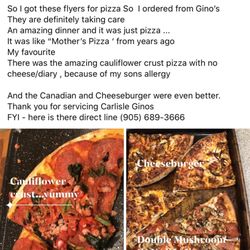 Gino's Pizza - Best pizza tonight!!!!!! Yummy!!!! See you next week.