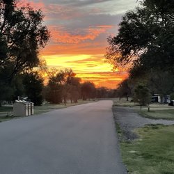 Lake Hasty Campground - Sunrise at Hasty Lake campground.