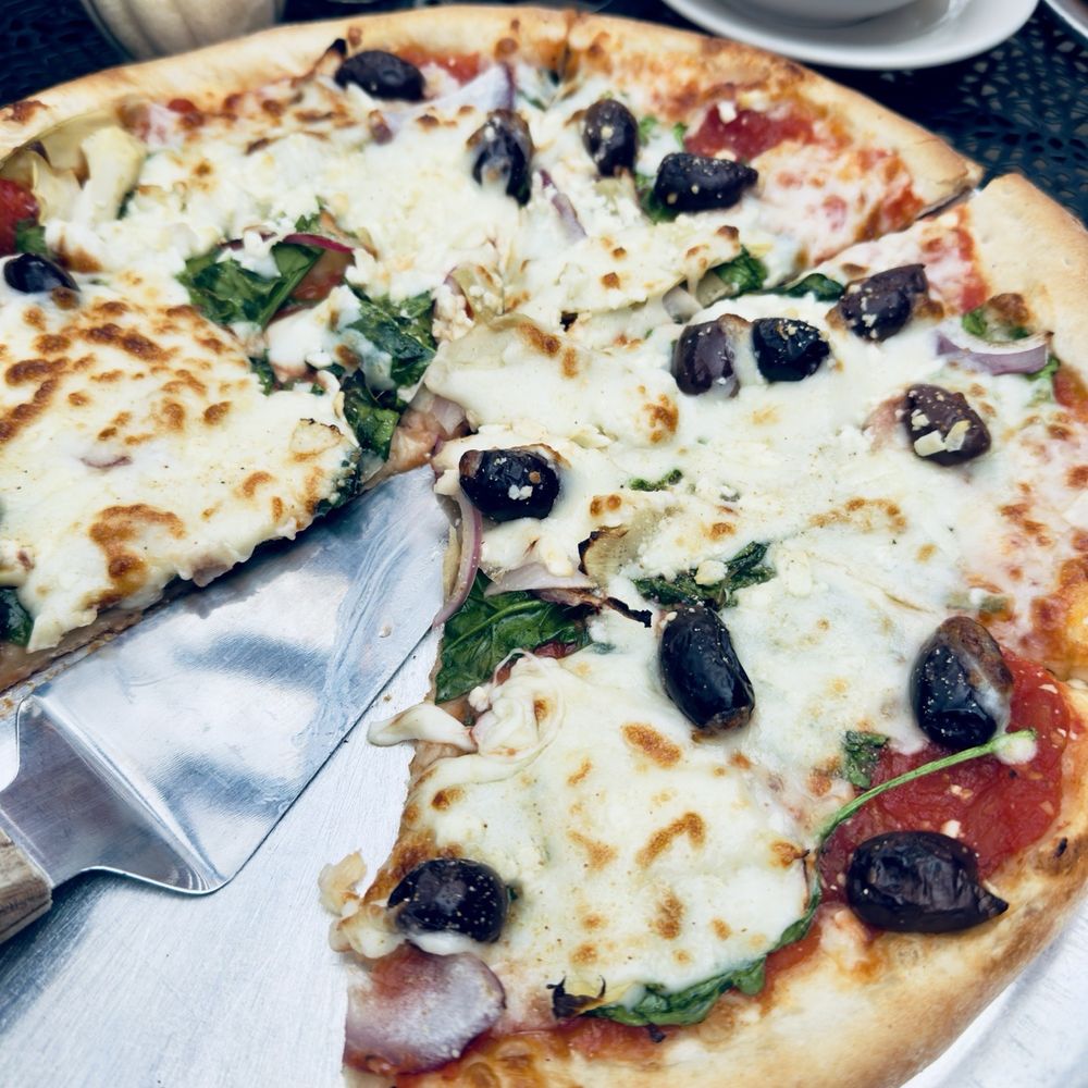 Savage Pizza - Greek pizza medium - Pizza Near Me - Avondale Estates, Georgia Savage Pizza - Greek pizza medium - Pizza Near Me - Avondale Estates, Georgia