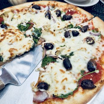 Savage Pizza - Greek pizza medium - Pizza Near Me - Avondale Estates, Georgia Savage Pizza - Greek pizza medium - Pizza Near Me - Avondale Estates, Georgia