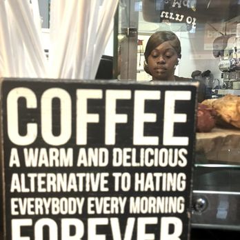 Mac Shack - Haha! I appreciate a sense of humor. Great spot to enjoy a coffee in the comfy yellow chair they have... - American Near Me - Brooklyn, New York