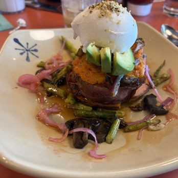 Snooze, an A.M. Eatery - Sweet Potato Veggie Smash Up* - Breakfast & Brunch Near Me - Las Vegas, Nevada Snooze, an A.M. Eatery - Sweet Potato Veggie Smash Up* - Breakfast & Brunch Near Me - Las Vegas, Nevada
