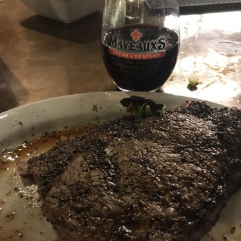 Mayeaux's Steak & Seafood - Ribeye. Very good - Seafood Near Me - Natchitoches, Louisiana Mayeaux's Steak & Seafood - Ribeye. Very good - Seafood Near Me - Natchitoches, Louisiana