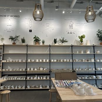 Paint Kirkland - Selection of pottery pieces to paint - Paint-Your-Own Pottery Near Me - Kirkland, Washington