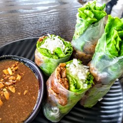 PT PHO Express  - Grilled pork spring rolls.