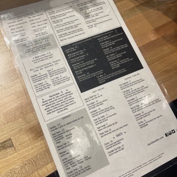 Taco Bamba - Food menu - Tacos Near Me - Rockville, Maryland Taco Bamba - Food menu - Tacos Near Me - Rockville, Maryland
