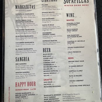 Sopapilla's - Menu1 - Mexican Near Me - Franklin, Tennessee Sopapilla's - Menu1 - Mexican Near Me - Franklin, Tennessee