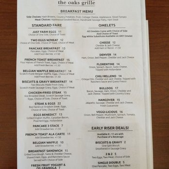 The Oaks Grille - Menu - American Near Me - Ramona, California The Oaks Grille - Menu - American Near Me - Ramona, California