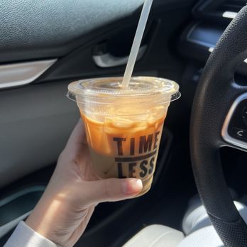 Timeless Coffee - vanilla iced coffee with oat milk - Coffee & Tea Near Me - Oakland, California Timeless Coffee - vanilla iced coffee with oat milk - Coffee & Tea Near Me - Oakland, California