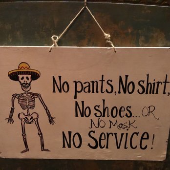 Taco Boy - Mask sign - Mexican Near Me - Folly Beach, South Carolina Taco Boy - Mask sign - Mexican Near Me - Folly Beach, South Carolina