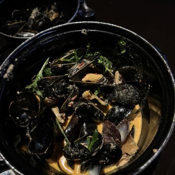 C Level - Steamed mussel pot. Decadent, rich, great amount of mussels. - New American Near Me - San Diego, California