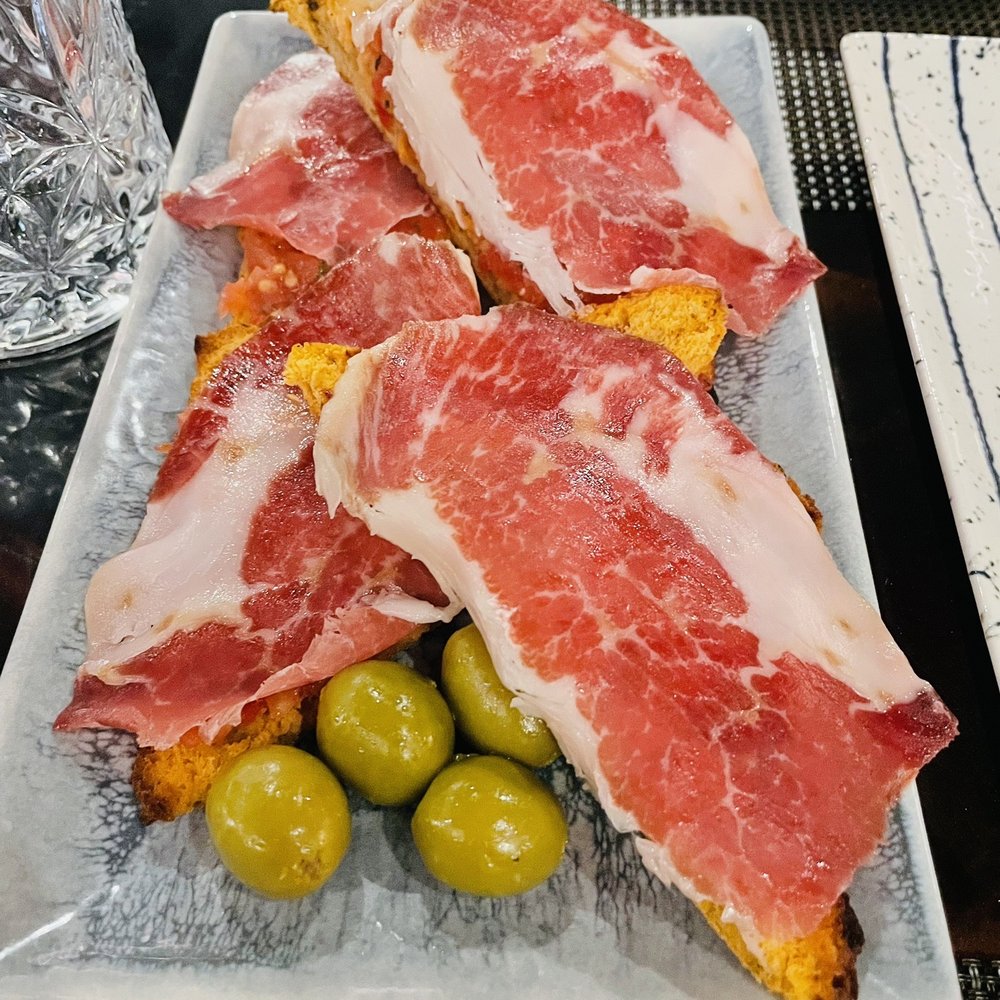 iBERIA - Pan con tomato with iberico ham - Tapas Bars Near Me - Zürich, ZH iBERIA - Pan con tomato with iberico ham - Tapas Bars Near Me - Zürich, ZH