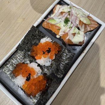 Sushi REV - avocado salmon + popping fish boba - Sushi Bars Near Me - Rowland Heights, California