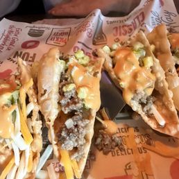 New Bacon Cheeseburger Wonton Tacos New Bacon Cheeseburger Wonton Tacos