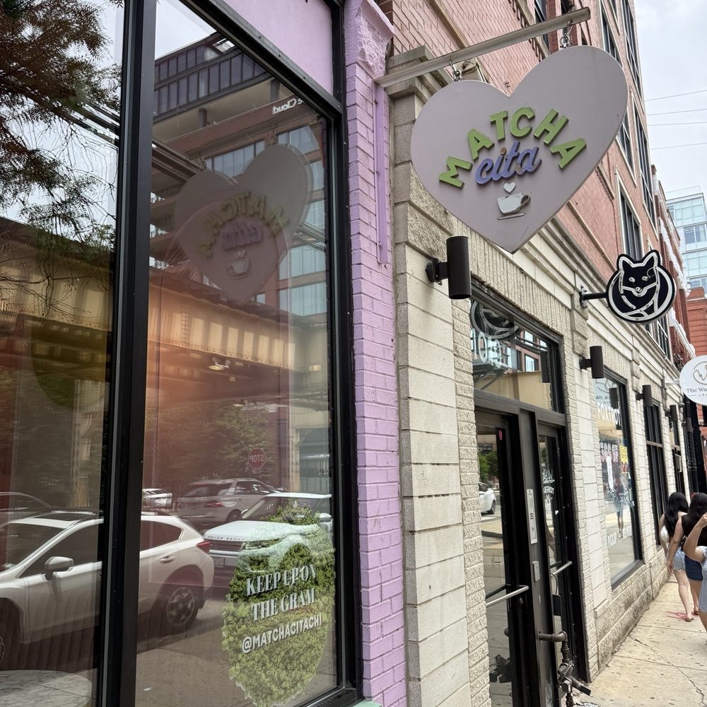 Matcha Cita - Outside sign - Coffee & Tea Near Me - Chicago, Illinois Matcha Cita - Outside sign - Coffee & Tea Near Me - Chicago, Illinois