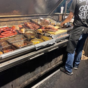 Hard Eight BBQ - Grill and food staging area - Barbeque Near Me - The Colony, Texas Hard Eight BBQ - Grill and food staging area - Barbeque Near Me - The Colony, Texas