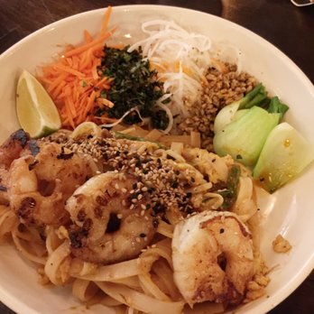 Clever Koi - House Pad Thai with Shrimp extra$ - Asian Fusion Near Me - Gilbert, Arizona