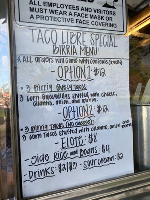 Menu photo 7 Taco Libre Koloa, HI