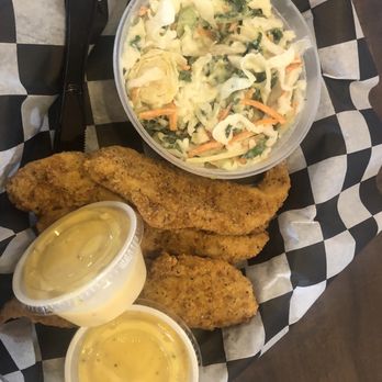 Strip's Chicken & Brewing - 2 piece chicken strip meal - Breweries Near Me - Merriam, Kansas Strip's Chicken & Brewing - 2 piece chicken strip meal - Breweries Near Me - Merriam, Kansas