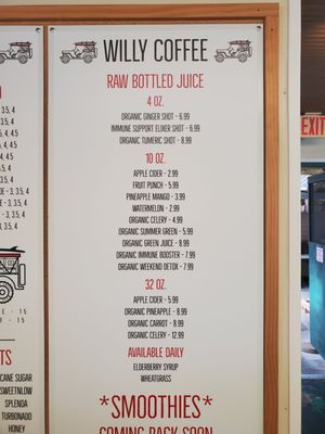 Menu photo 7 WILLY Cafe And Market Boynton Beach, FL Menu photo 7 WILLY Cafe And Market Boynton Beach, FL