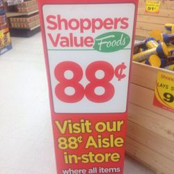 Shoppers Value Foods - I'm going down that aisle