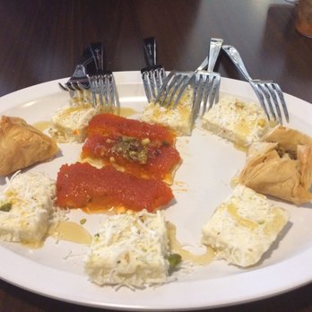 Ali Baba Mediterranean Grill - Trio of desserts - Mediterranean Near Me - Memphis, Tennessee Ali Baba Mediterranean Grill - Trio of desserts - Mediterranean Near Me - Memphis, Tennessee